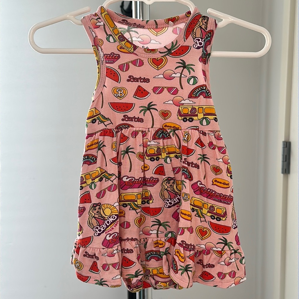 POSH PEANUT Malibu Barbie Bodysuit Dress